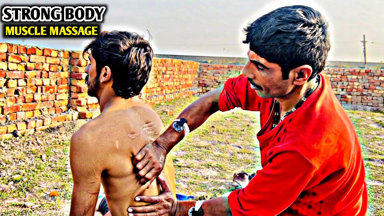 ASMR Super Strong Head Back Legs Massage by Sajju Master | Intense Pressure & Total Relax