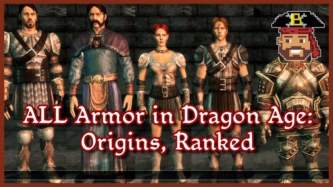 Ranking ALL Armor in Dragon: Age Origins