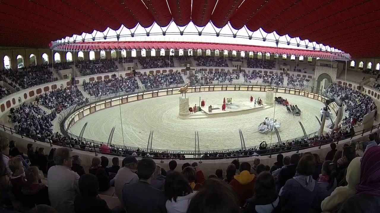 Puy du Fou 2014 - Le Signe du Triomphe - Charriot race