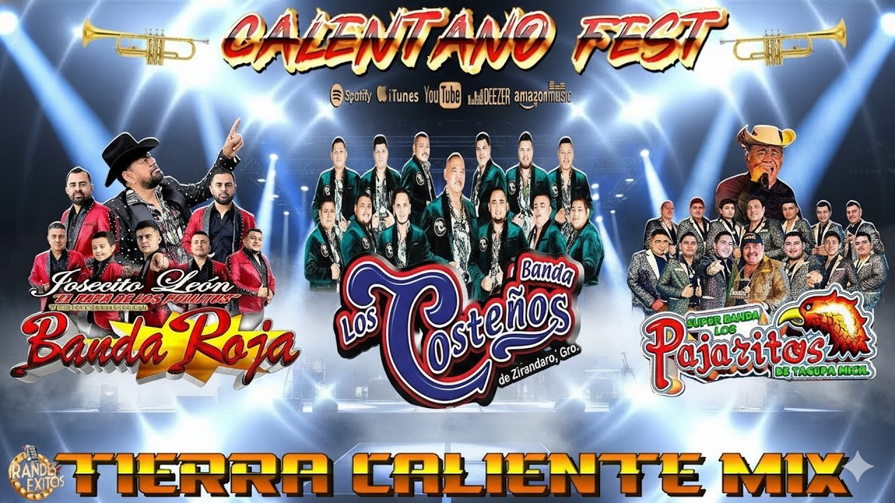 Calentano Tierra Caliente Mix 💥 Banda Roja ft Los Pajaritos De Tacupa ft Banda Los Costeños