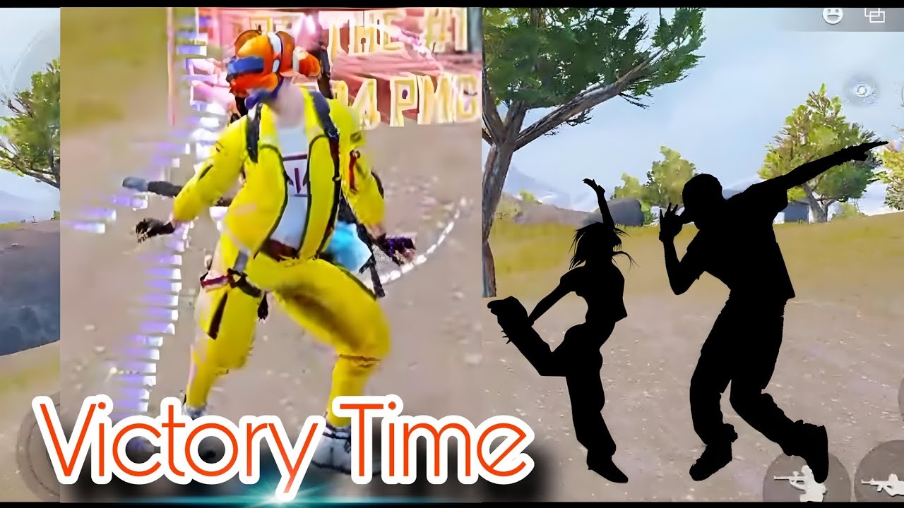 Victory Time - Winner Winner Chicken Dinner - Victory Dance Emote -PUBG MOBILE
