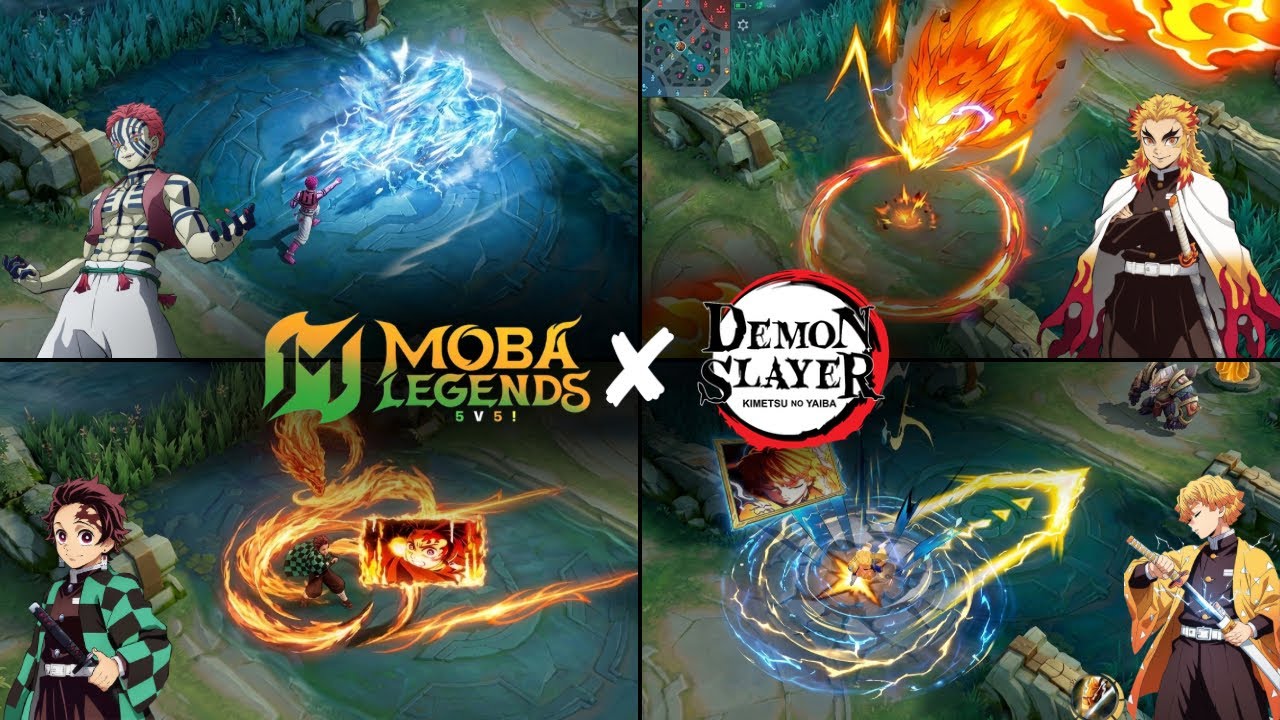 MLBB x Demon Slayer Collab 😱 Tanjiro, Rengoku, Zenitsu & Akaza Skins Coming? | Mobile Legends