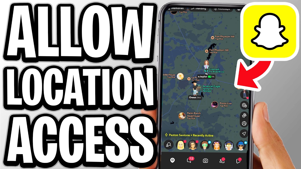 How To Allow Snapchat To Use Your Location - Full Guide