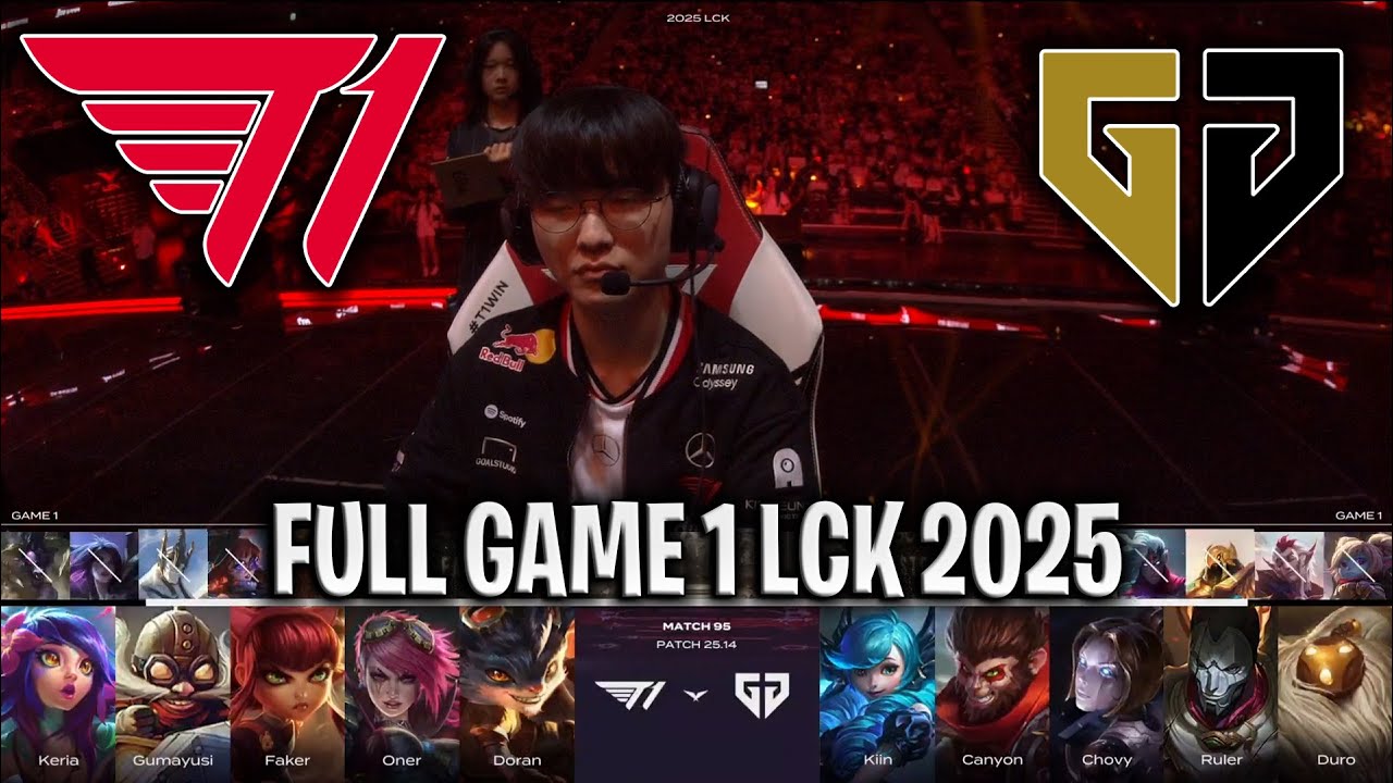 T1 WANT REVENGE FOR MSI!😱 - T1 vs GEN GAME 1 LCK SUMMER 2025 W10D3 | T1 vs GENG ESPORTS G1 LCK 2025