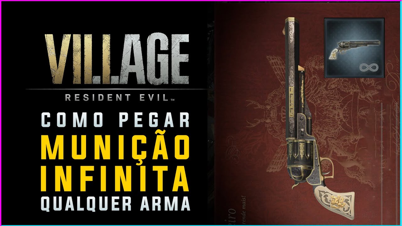 Como pegar muni&ccedil;&atilde;o infinita de qualquer arma ! - Resident Evil Village