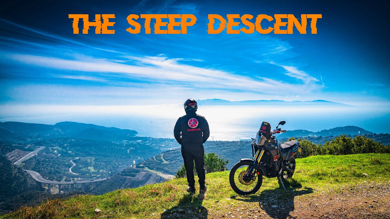 Kavala mountain pass in Greece | Why this descent is absolutely insane