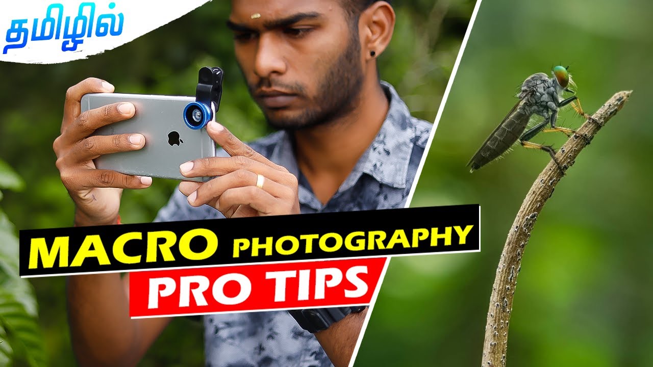 MACRO PHOTOGRAPHY  pro tips and tricks | Tamil mobile photography tips @PhotographyTamizha