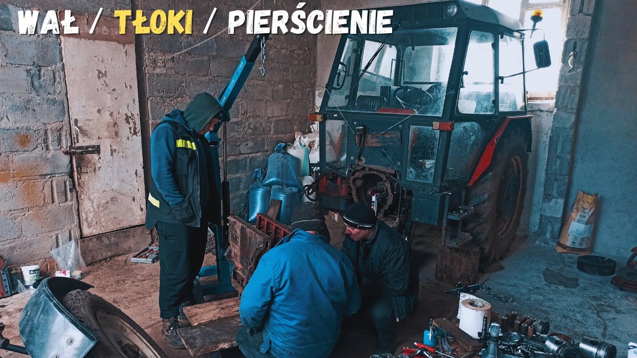 Składamy ZETORA!! Cz.1 - WAŁ / TŁOKI / PIERŚCIENIE
