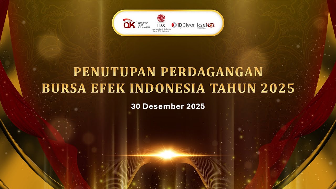 Penutupan Perdagangan BEI Tahun 2025