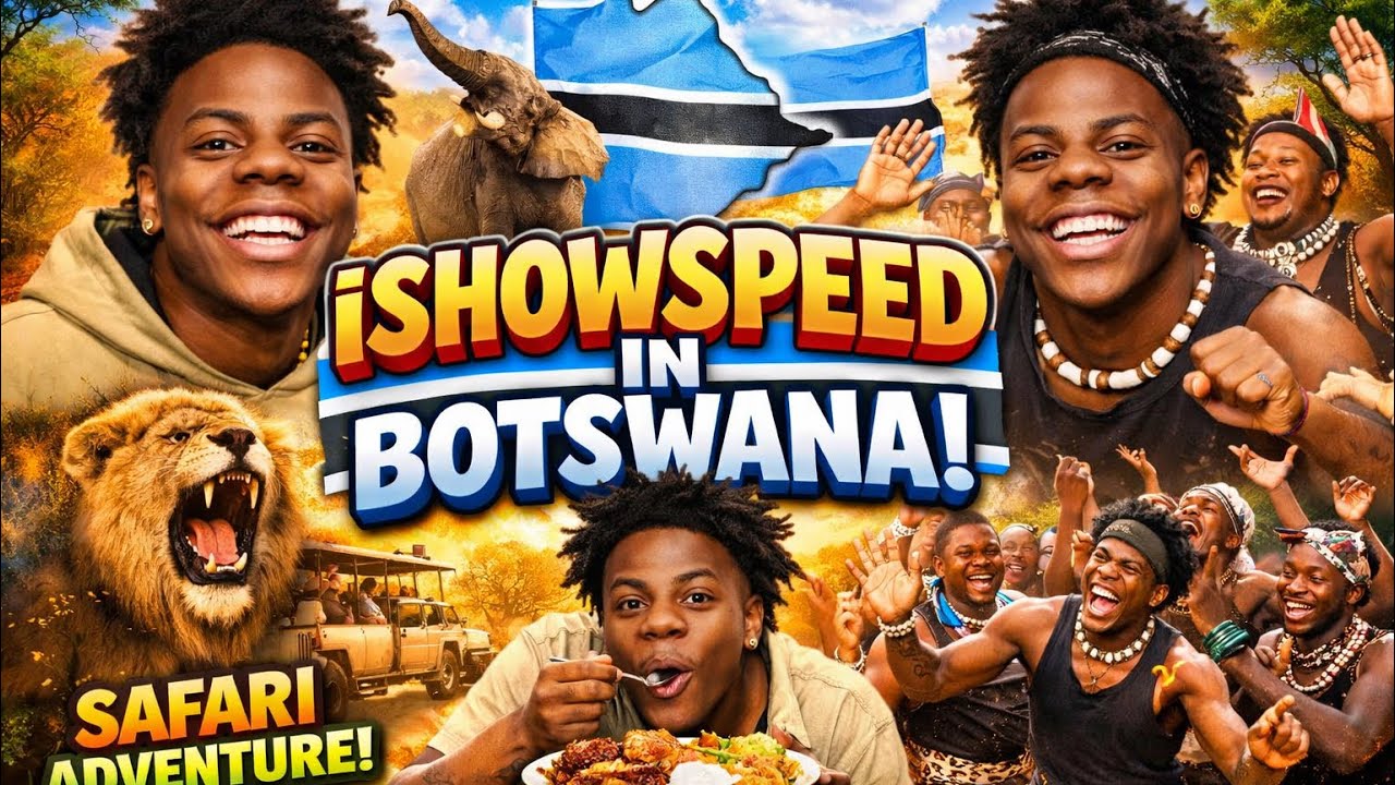 Ishowspeed in Botswana best moments 🇧🇼 