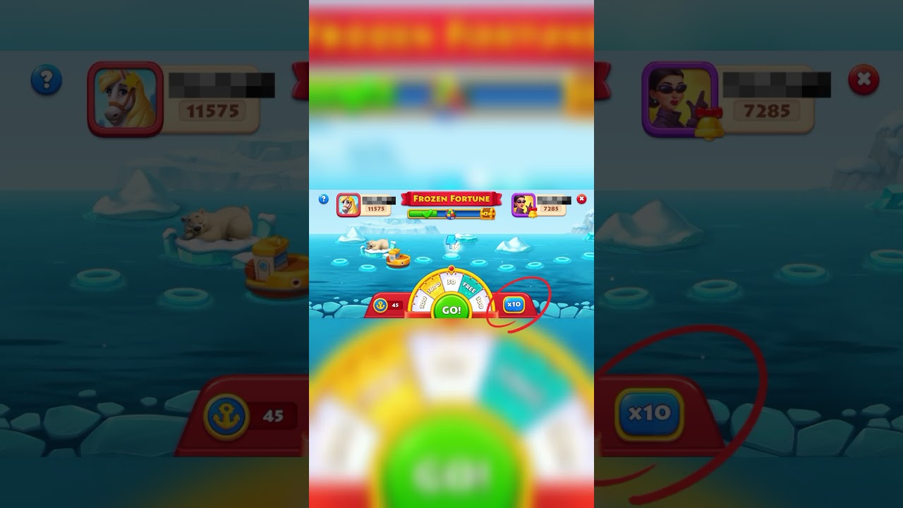 Township Frozen fortune - how to Upgrade ship ⛵ #township #townshipgame
