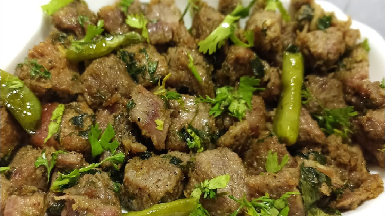 Kali Mirchi Ka Tala Hua Gosht l Sehri Special l How to Make Mutton Pepper Fry l काली मिर्च गोश्त