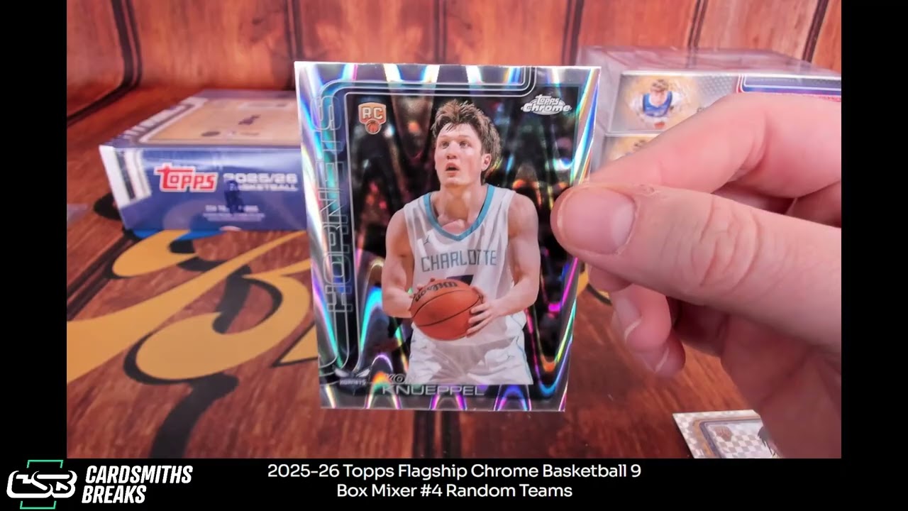 2025 26 Topps Flagship Chrome Basketball 9 Box Mixer #4
