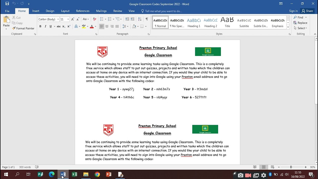 Google Classroom Help Video August 2022