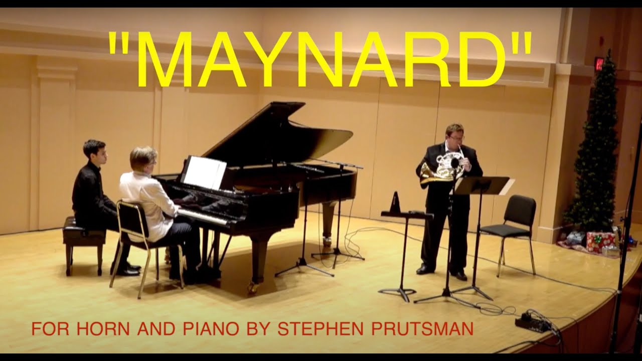 Maynard - INSANE FRENCH HORN PIECE!