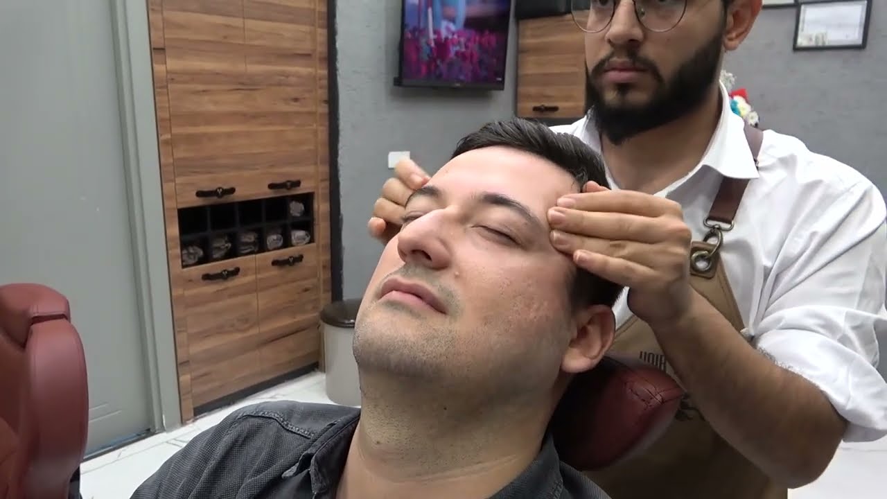 ASMR Massage Compilation. Head Massage Face Massage Neck Massage
