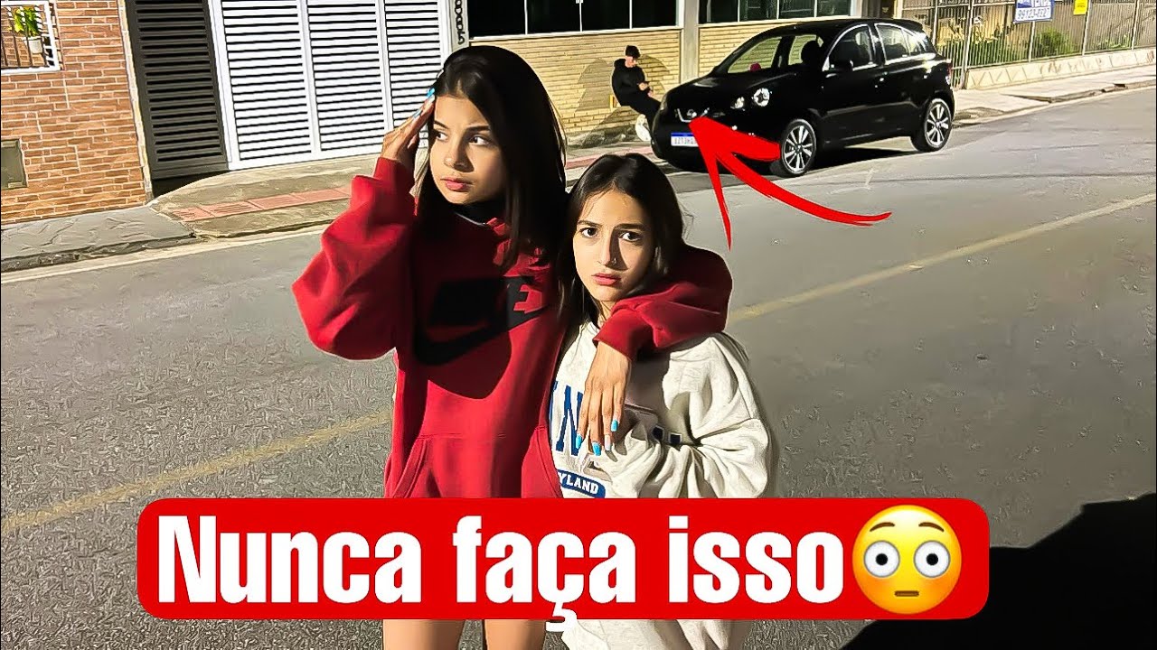 FOMOS ASSUSTAR E SAÍMOS ASSUSTADAS😳