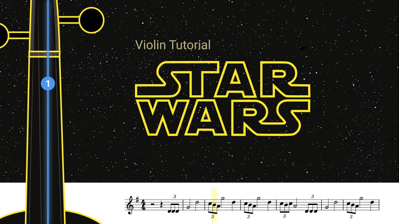 How to play Star Wars Theme | Violin Cover | Violin Tutorial | Sheet Music