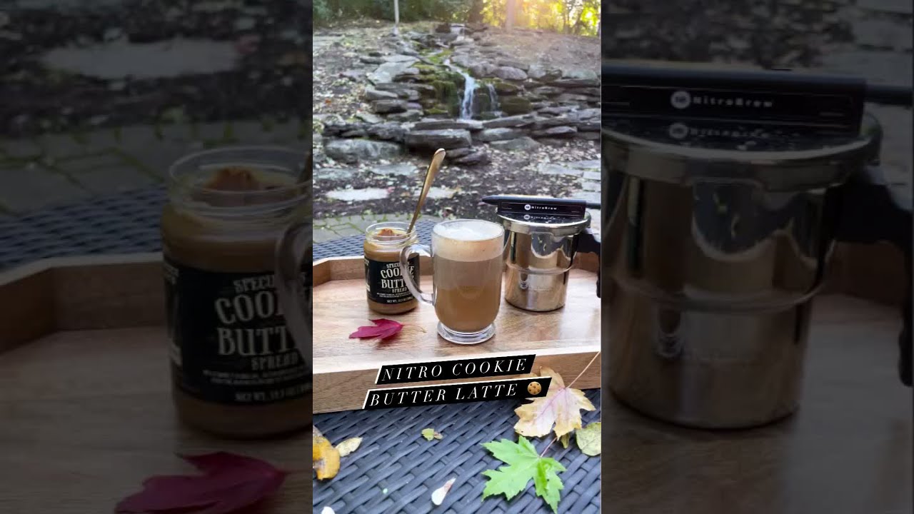 Nitro Cookie Butter Latte 🍪 - NitroBrew