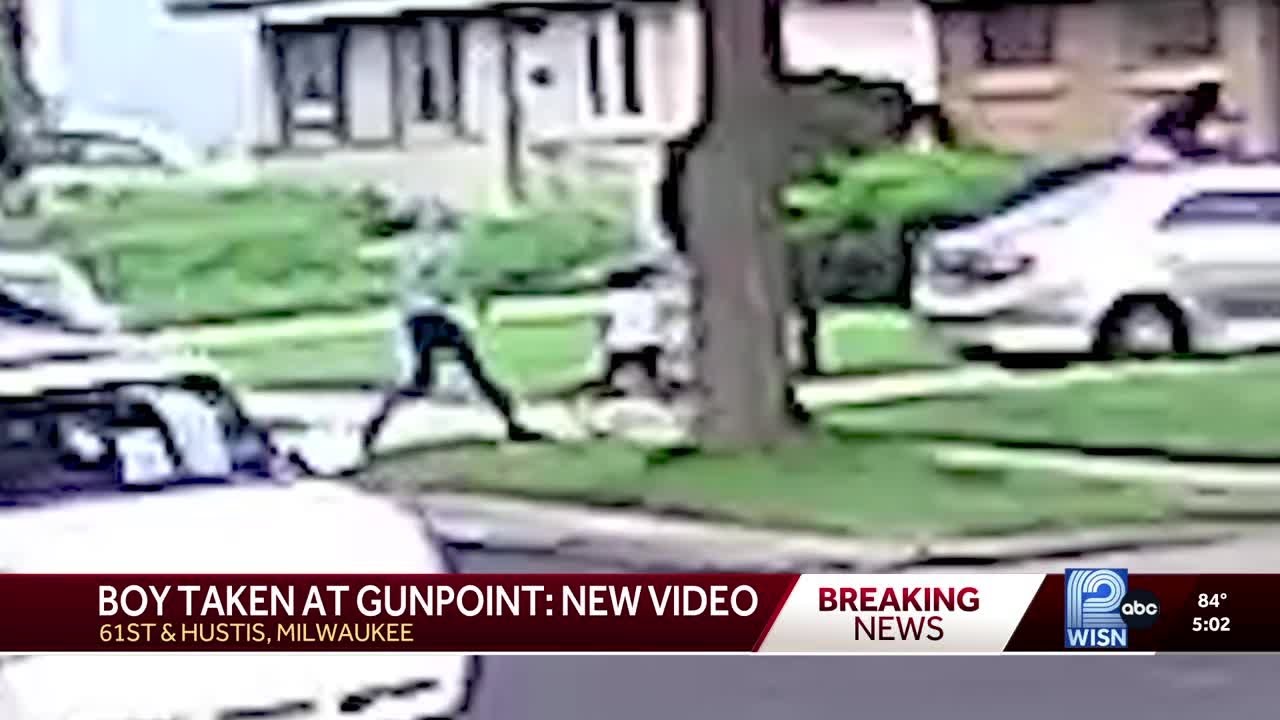 New video shows boy being abducted at gunpoint; he's since been found safe