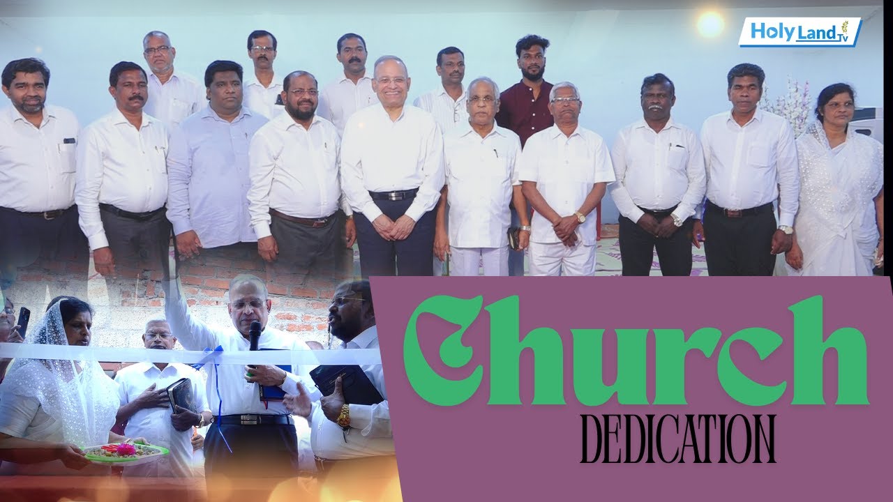 AG ஆலய பிரதிஷ்டை REV. N. PETER REV. THANKACHAN #holylandtvlive