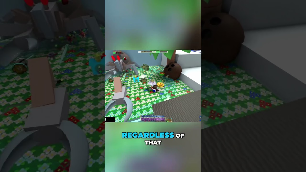 Bitwa pszcz&oacute;ł Roblox prawie dobiegła końca, teraz my zwyciężamy! #roblox #beeswarmsimulator #shorts