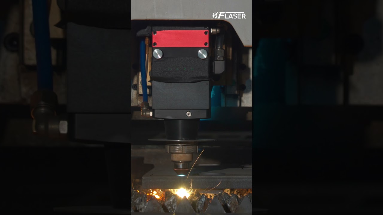 ​This 30kW Laser Cuts Production Time in Half​ | Cutting 20mm stainless steel #lasercutting #metal