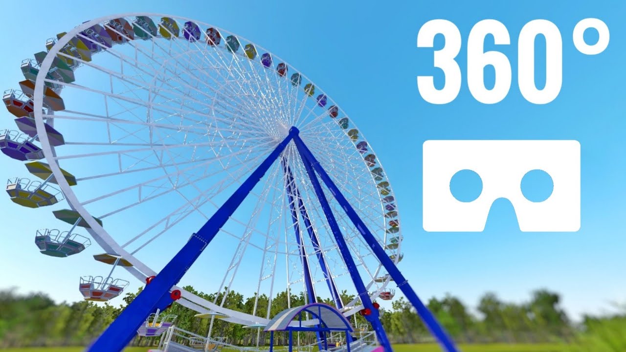 Ferris Wheel 360 VR video Roller Coaster Google Cardboard Virtual Reality 360°