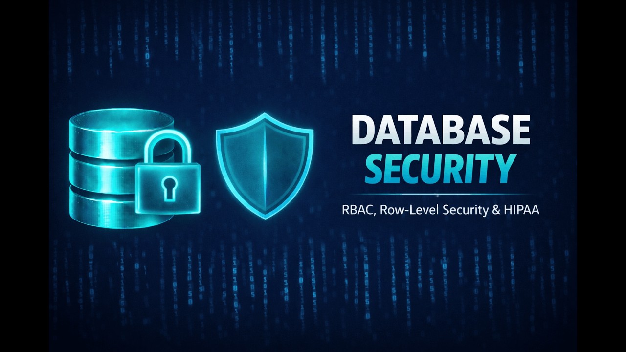 VIIA: Database Security & Access Control: RBAC, Row-Level Security & HIPAA Compliance