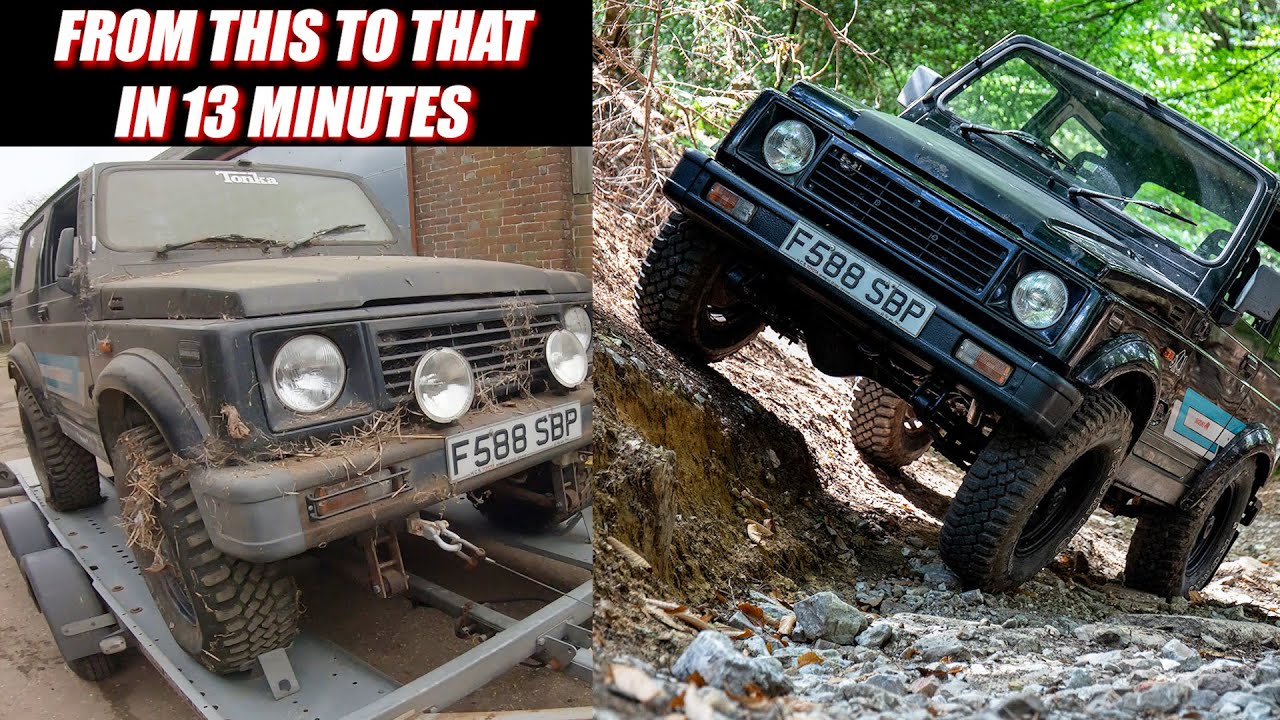 From Barn Find To Competition Prize - 1989 Suzuki Samurai Full Build