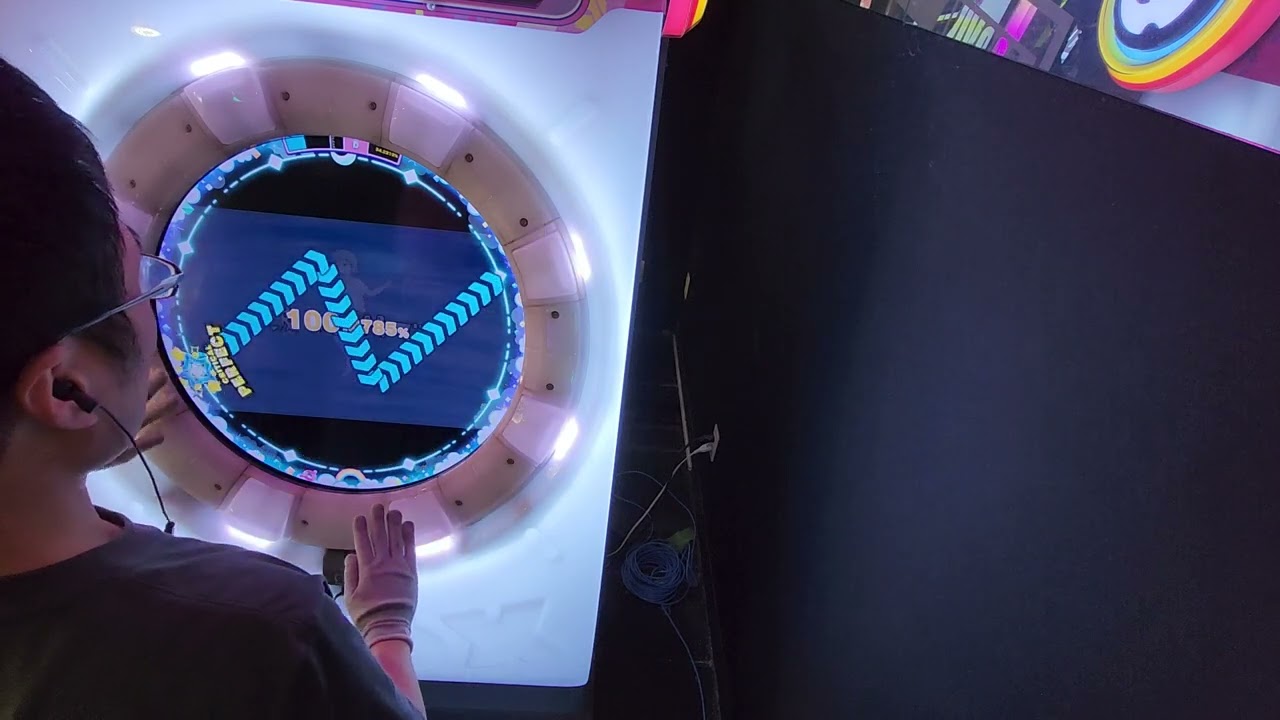 【maimai手元動画】 ウミユリ海底譚 MASTER 緊張負け 99.8259%