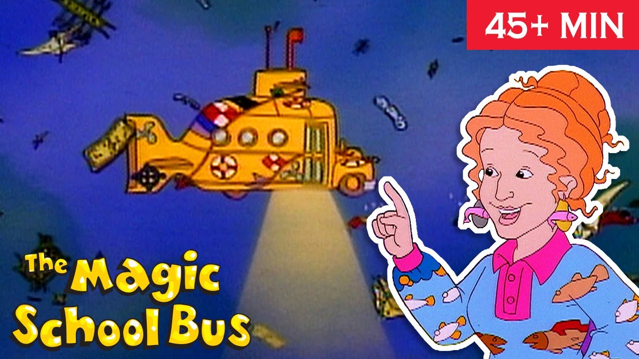 Gets Eaten | Goes Upstream | Full Episodes | The Magic School Bus | Scholastic Classic