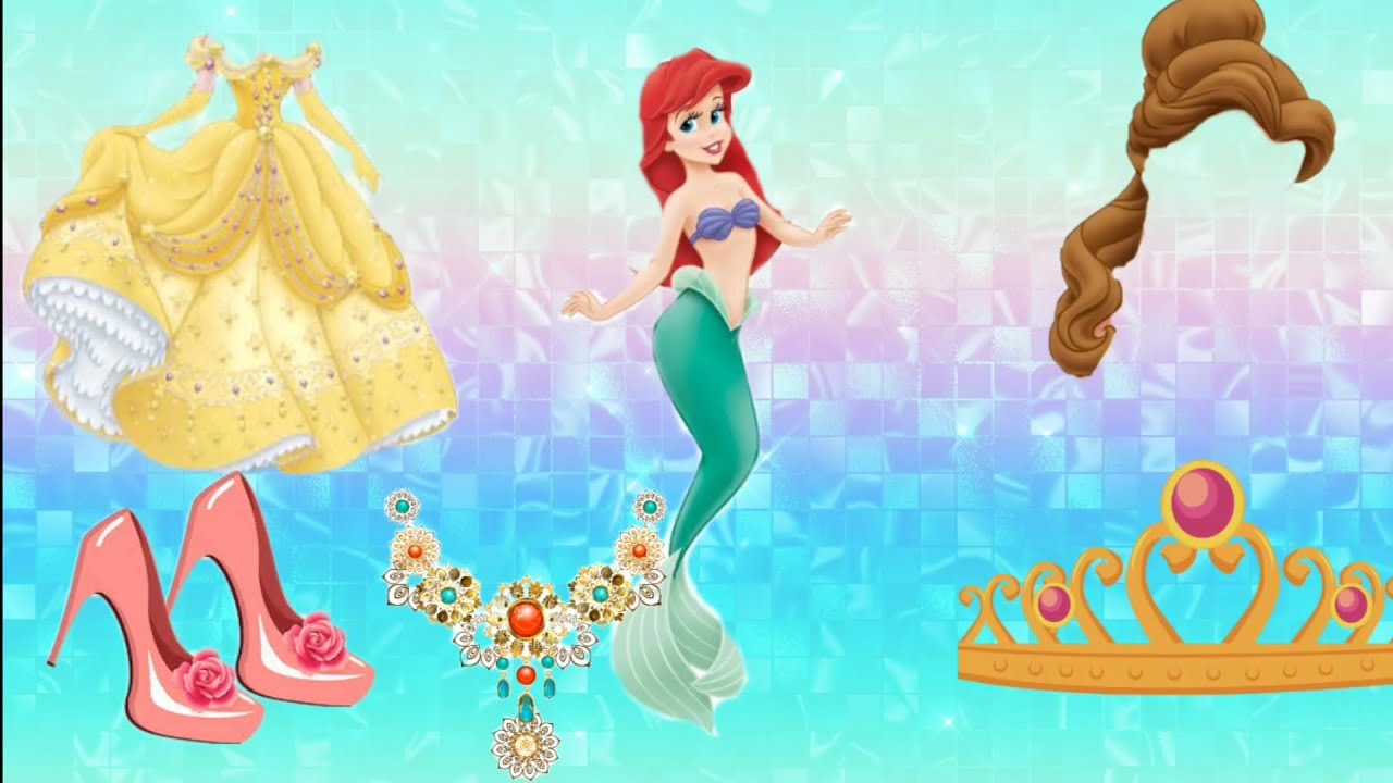 what if ariel the mermaid becomes princess belle?