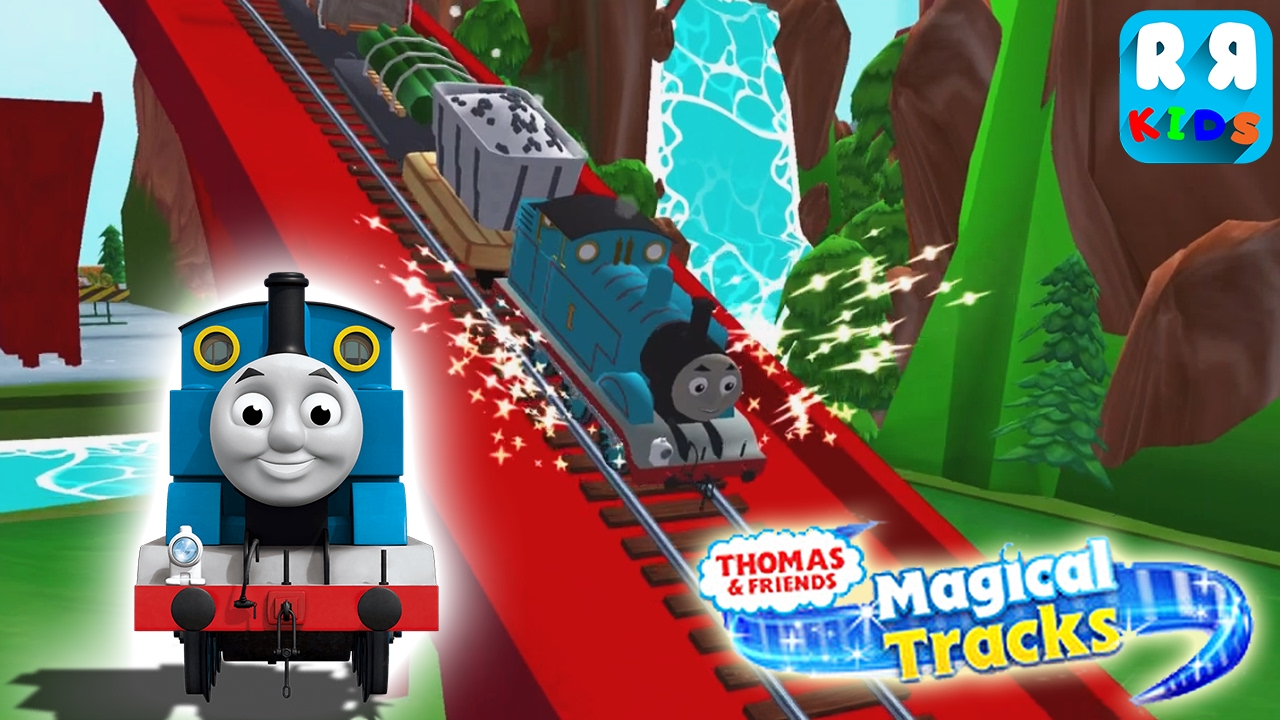 Thomas play in Big Bridge | Thomas and Friends: Magical Tracks - Kids Train Set