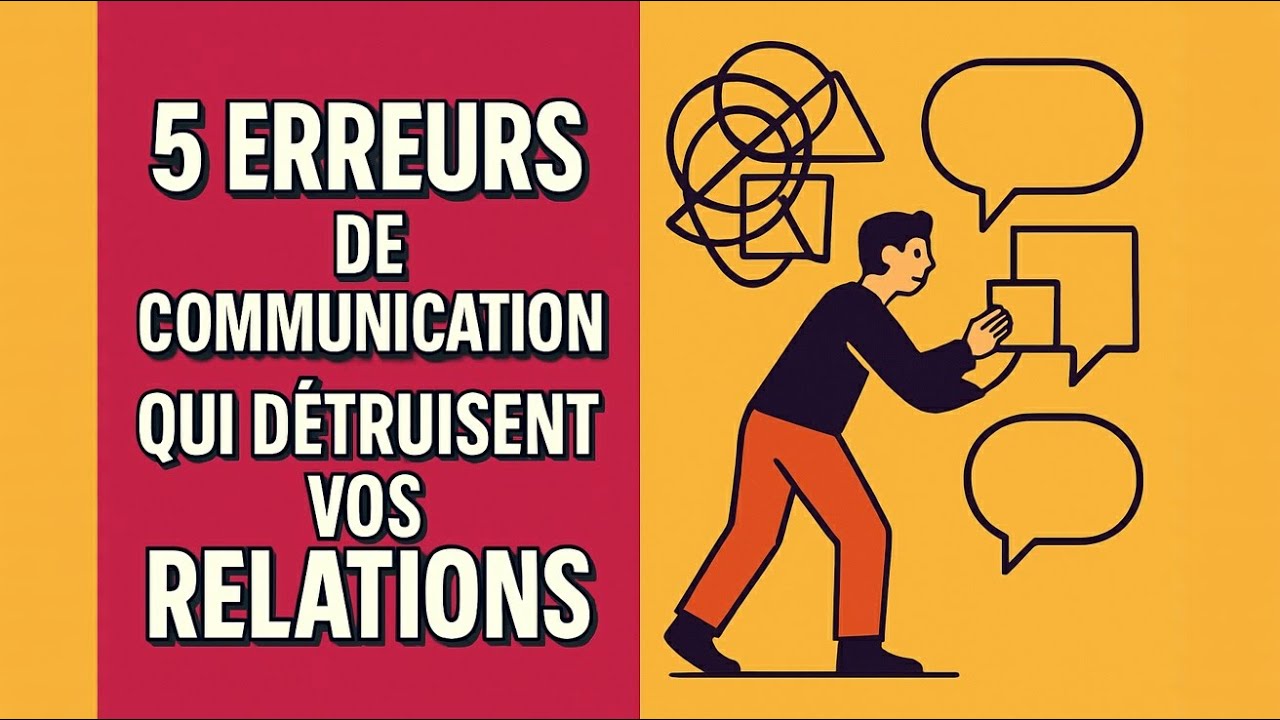 💔 5 Erreurs de Communication qui DÉTRUISENT vos Relations: Le Secret Révélé pour les Éviter !