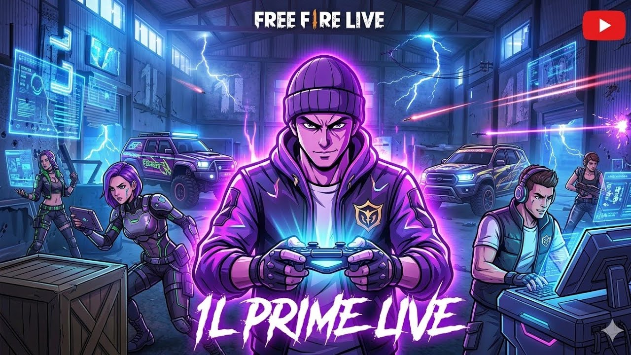 FREE FIRE LIVE STREAM GUYS❤️‍🔥 VAANGA PLAY PANNALA😅 FUN PANNALA😂 1L PRIME LIVE 🫂