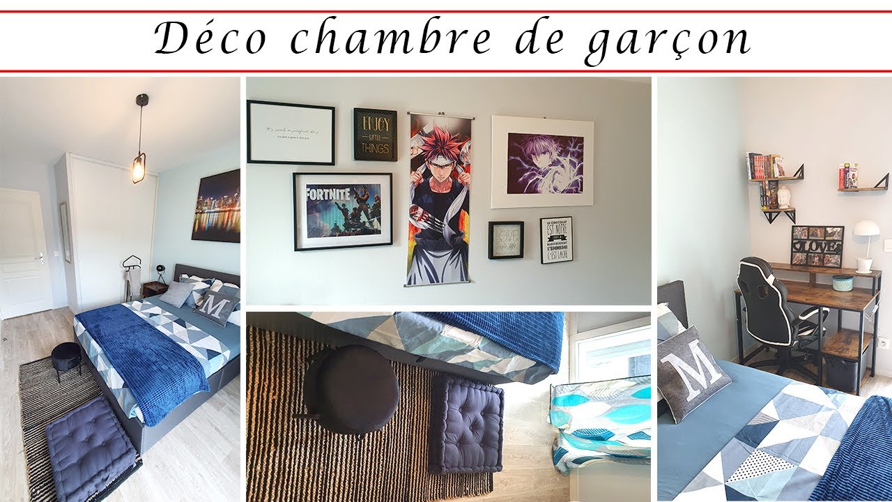 DECORATION DE LA CHAMBRE DE GARçON FACILE