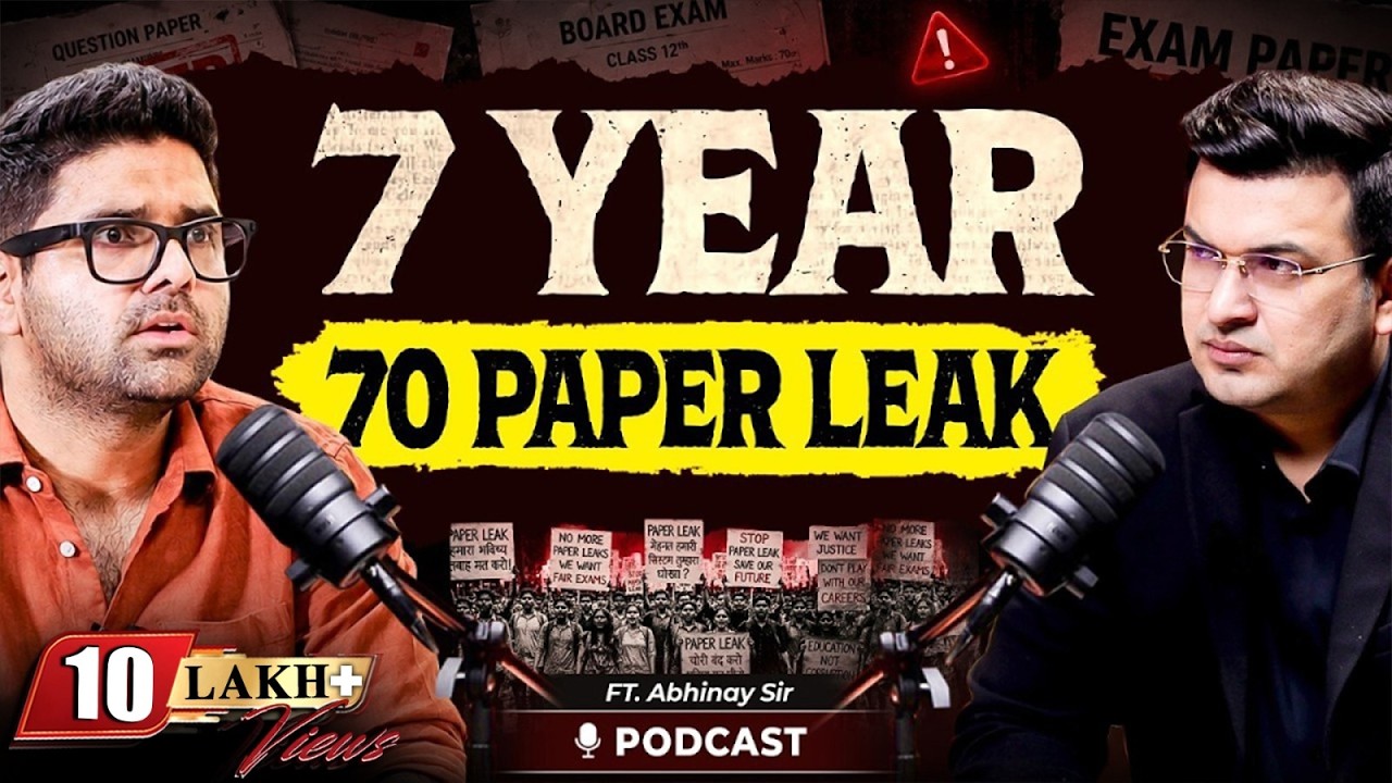 NEET UG 2026 EXPOSED: Why Paper Leaks Are So Common in India? ft. Abhinay Sir | Shubhankar Mishra