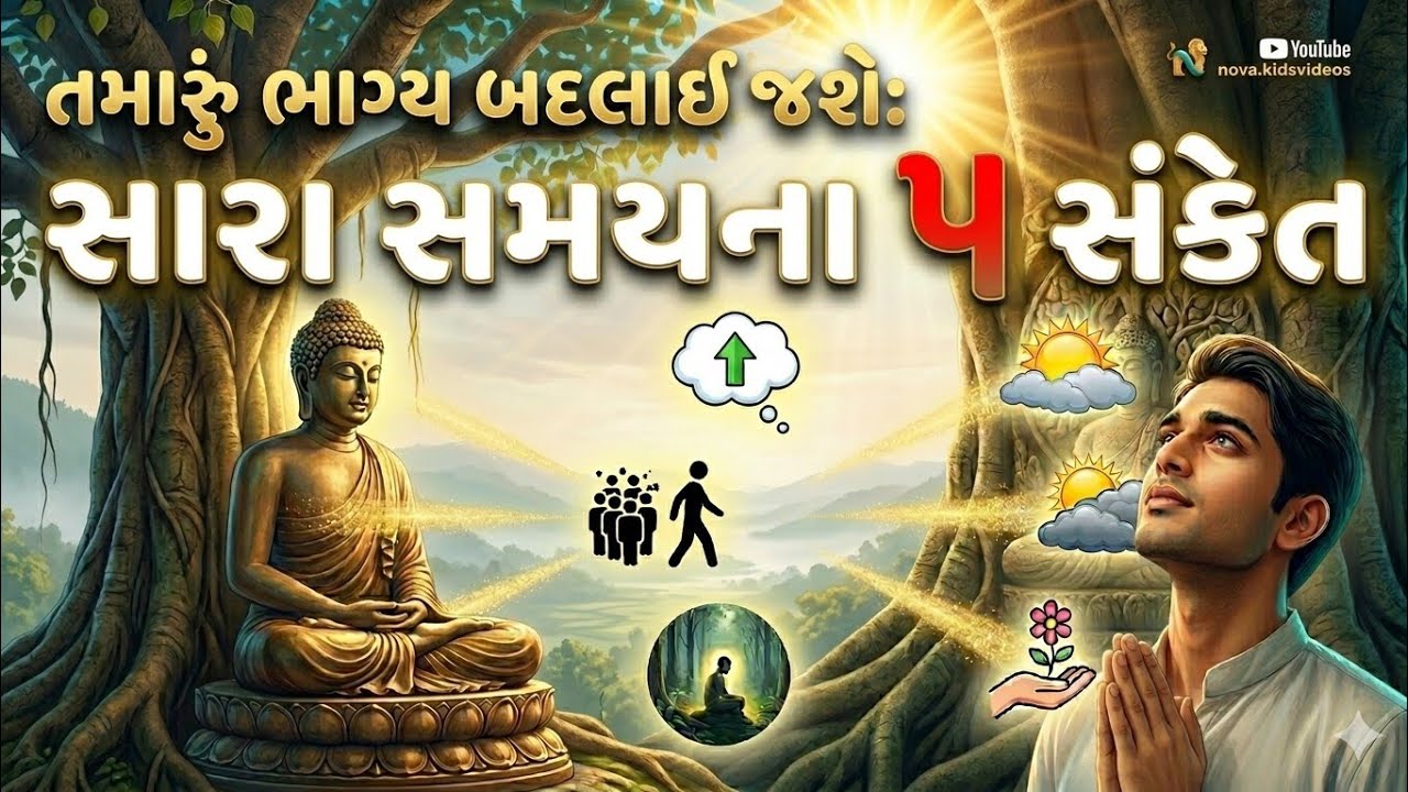 आपका भाग्य बदल जाएगा: अच्छे समय के 5 संकेत - गौतम बुद्ध | 5 Signs of Good Luck