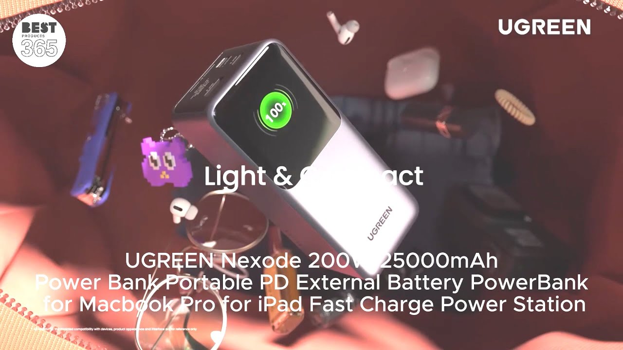 Best 200W Power Bank 2026 ⚡ UGREEN Nexode 25000mAh Fast Charging Review