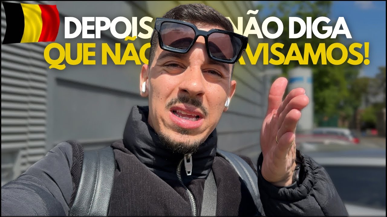 POR ISSO OS BRASILEIROS SÃO DEPORTADOS DA BÉLGICA 🇧🇪