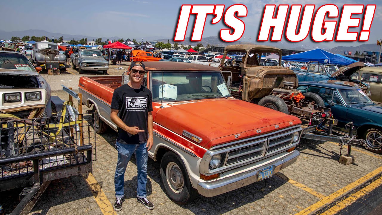 We Went To The LARGEST Auto Swap Meet On the West Coast! *Here's What Happened...*