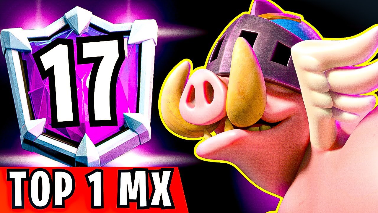 Así me puse TOP 17 del mundo y TOP 1 México en Clash Royale 🔥