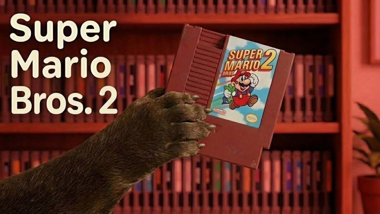 Super Mario Bros. 2 (NES) – Relaxing Retro Gameplay | Sabai Play