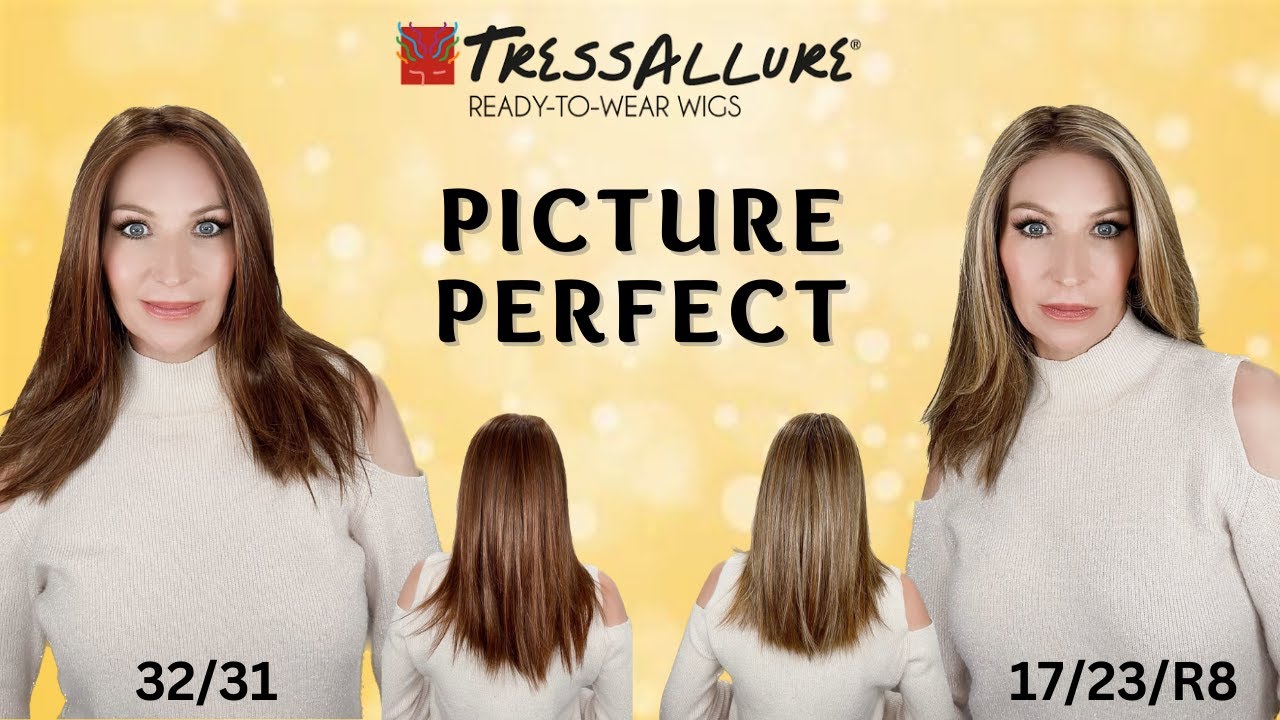 ИДЕАЛЬНЫЙ парик от TressAllure в ДВУХ ЦВЕТАХ 32/31 и 17/23/R8. Длинный многослойный боб (LOB).