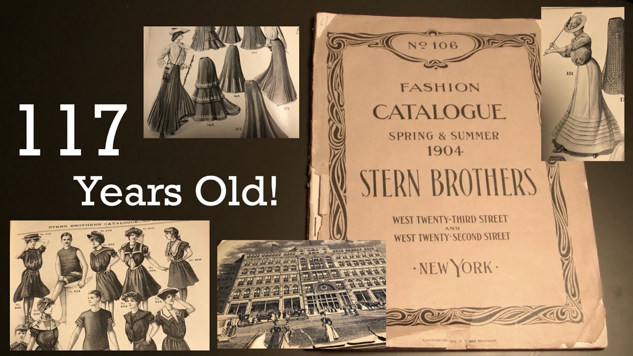 Flipping Through a 1904 Stern's Catalogue | Edwardian Fashion