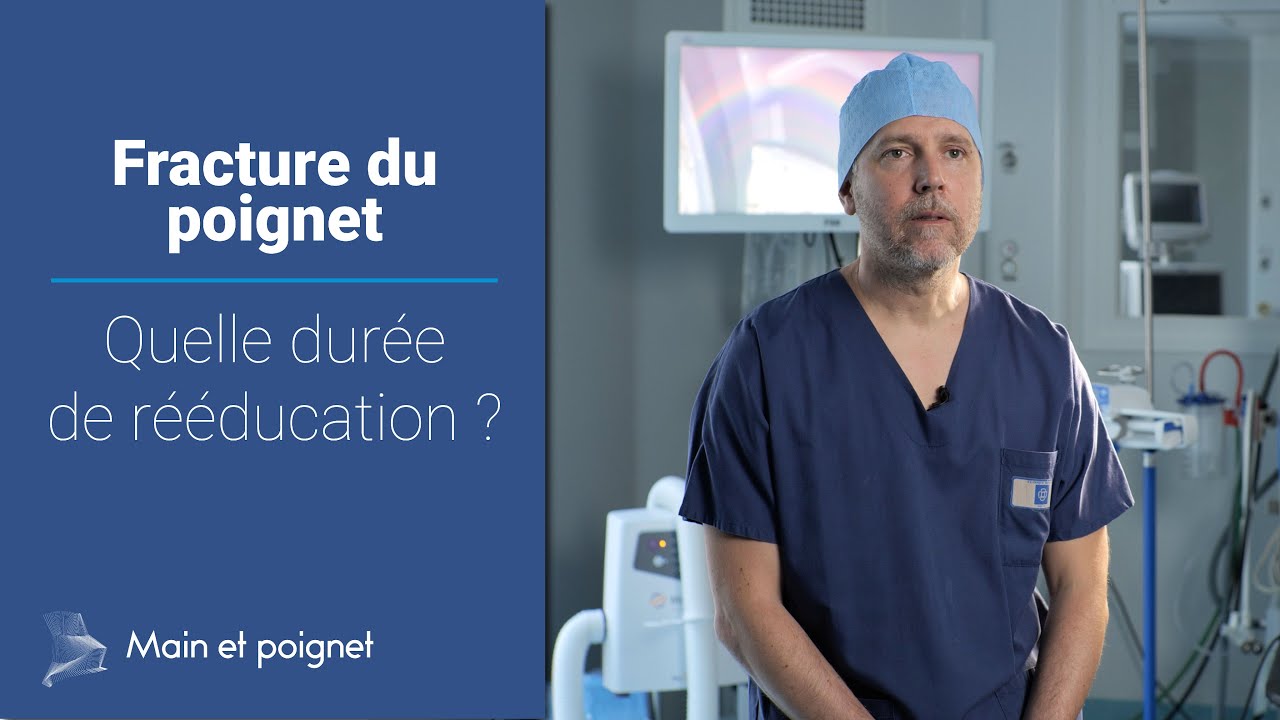 R&eacute;&eacute;ducation apr&egrave;s traitement de fracture du poignet - Pr&eacute;sent&eacute; par le chirurgien Dr Thomsen