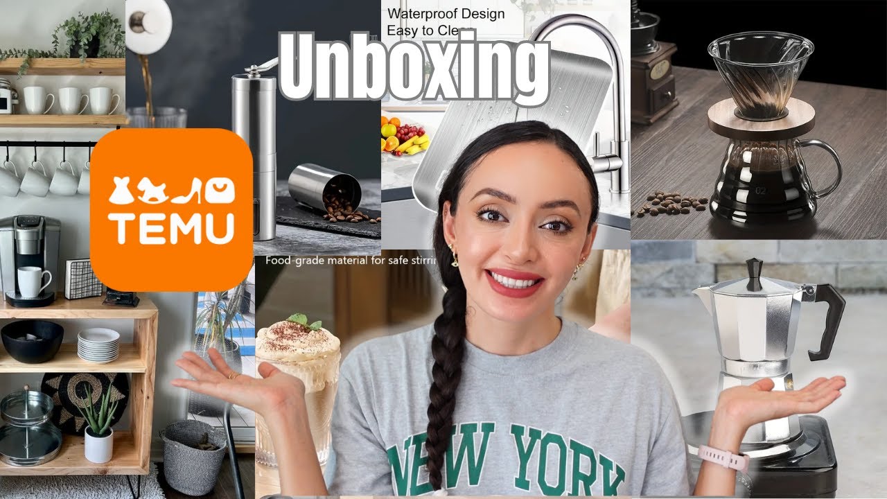 ¡Llegó el correo! 📦 Unboxing de TEMU de cosas para la cocina, mi estación de café y ropa
