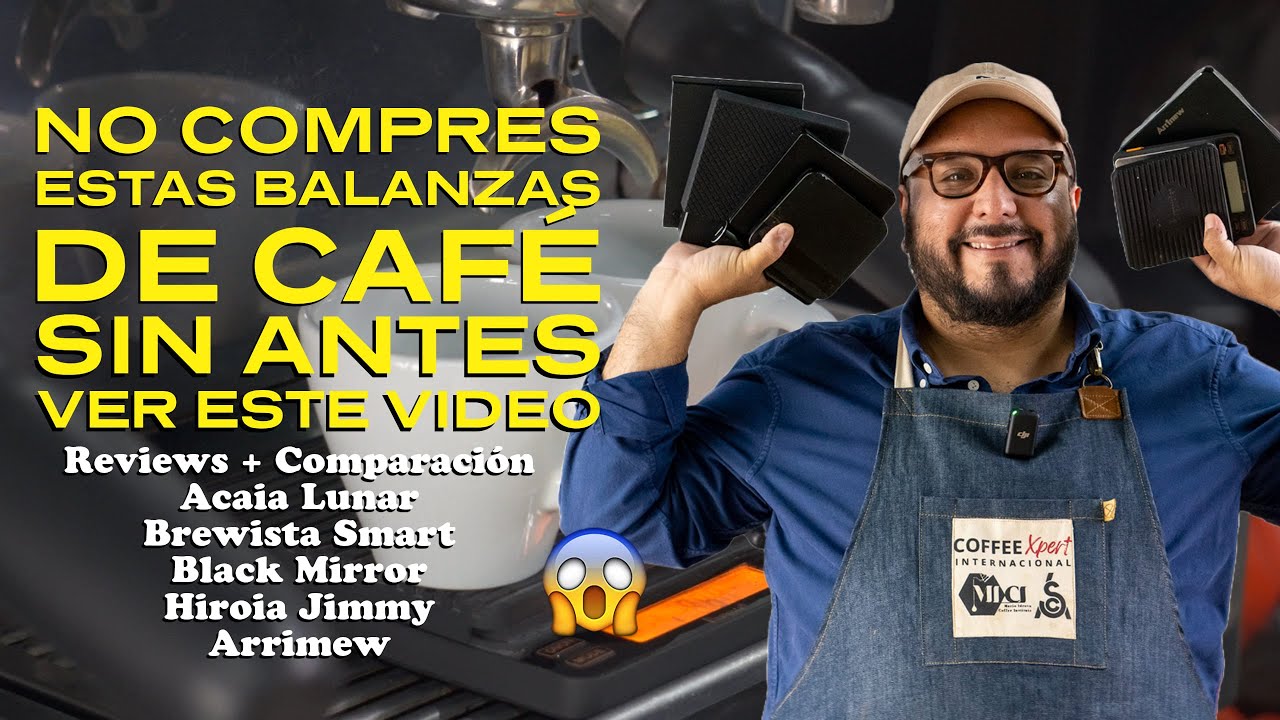Review Balanzas de café: Acaia Lunar - Brewista Smart - Timemore - Hiroia Jimmy - Arrimew