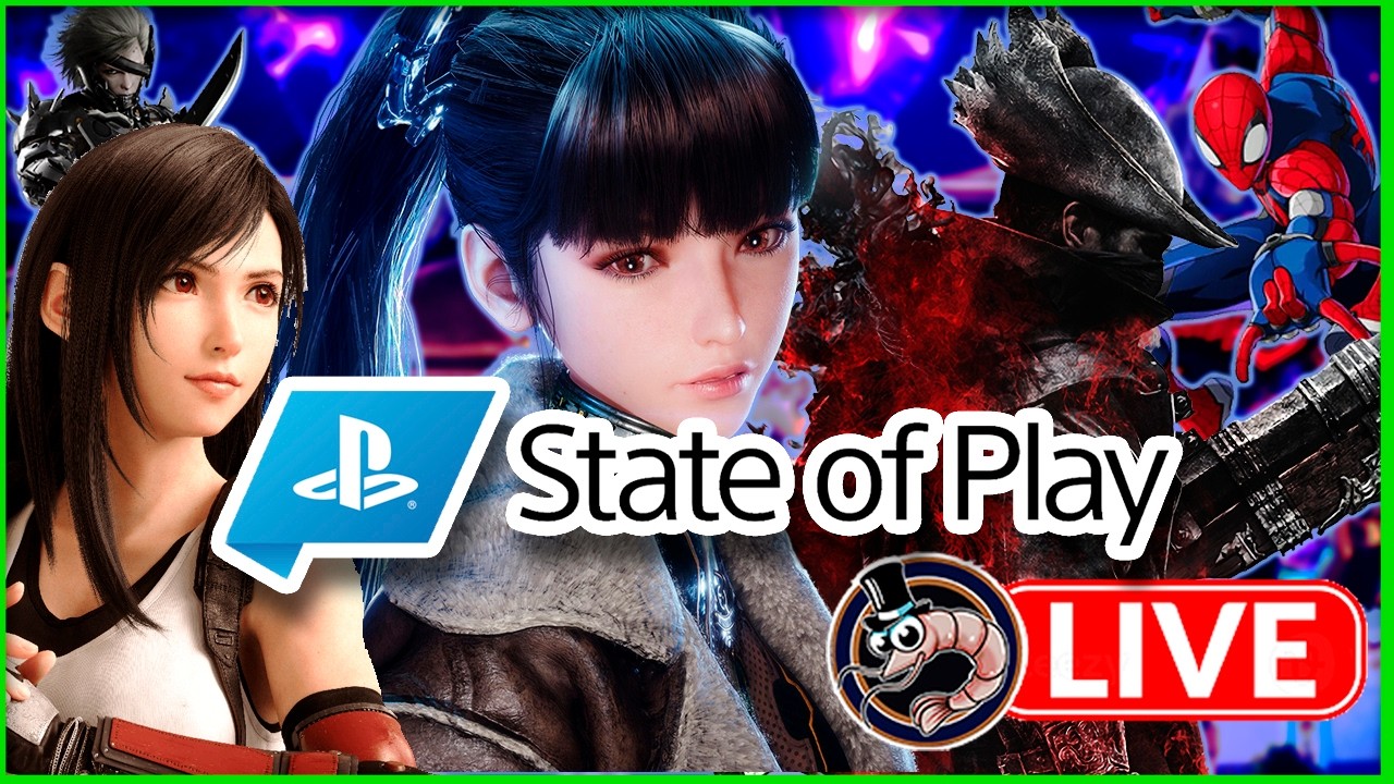 VEAMOS EL STATE OF PLAY!!!  Traigan sus Glúteos al Stream!!!